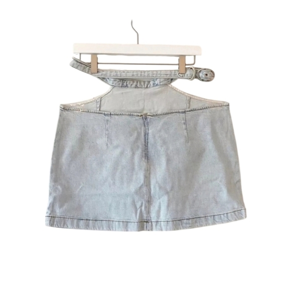 WeWoreWhat Cut Out Skirt in Indigo Comfort Super Light•XL•NWT - Picture 10 of 14